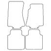 Tailored Car Mats Jaguar XJ Series (X350) LWB