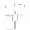 Tailored Car Mats Jaguar XJ Series (X351) LWB (Eyelets On Fronts Only)