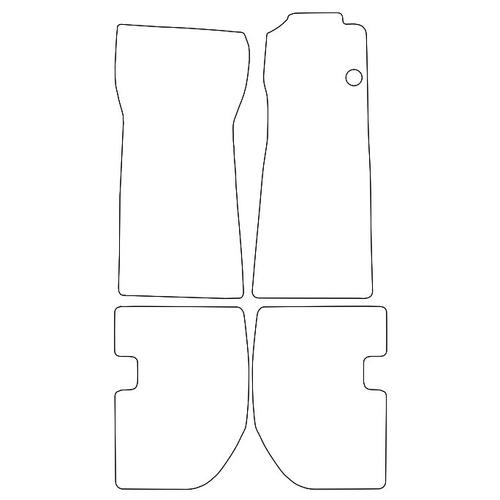 Tailored Car Mats Jaguar XJ-SC Cabriolet