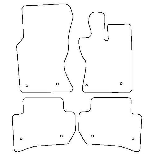 Tailored Car Mats Jaguar F-Pace Automatic