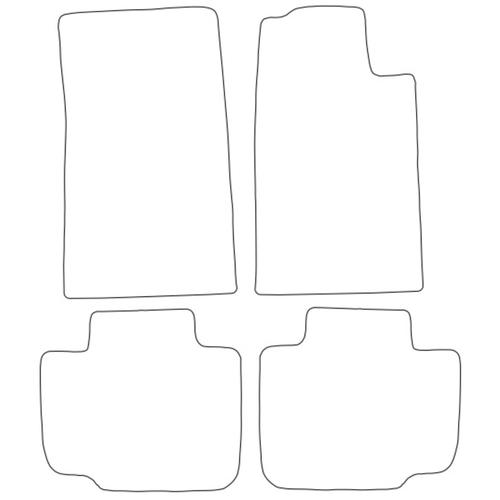 Tailored Car Mats Jaguar XJ Series (XJ40) Shorter Version