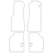 Tailored Car Mats Jaguar XJ-S / XJS Automatic
