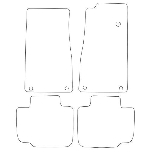 Tailored Car Mats Jaguar XJ Series XJ6 3.2 Auto