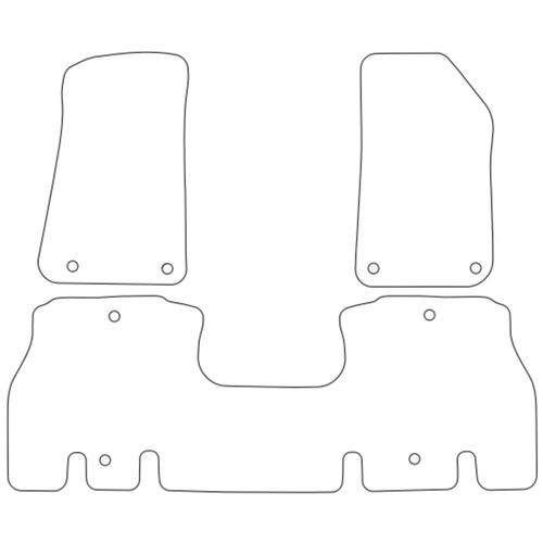 Tailored Car Mats Jeep Wrangler 4dr (Jl)