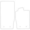 Tailored Car Mats Jaguar F-Type Coupe (Hole Distance 168 MM)