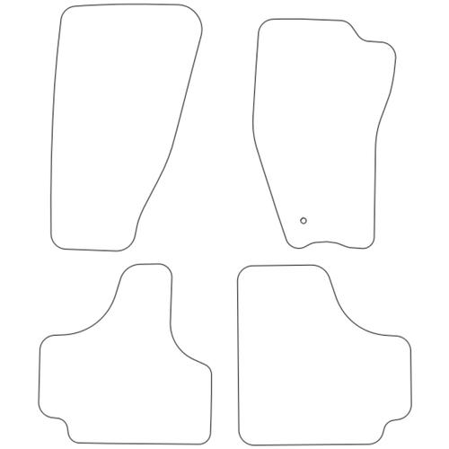 Tailored Car Mats Jeep Cherokee 4th Generation (Kk)