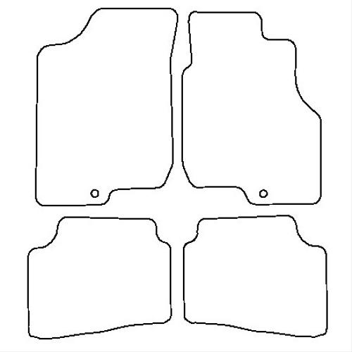 Tailored Car Mats Kia Ceed (Single Fixing Driver)