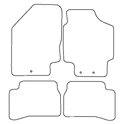Tailored Car Mats Kia Rio