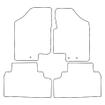 Tailored Car Mats Kia Venga (Separate Rears)