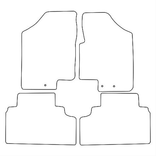 Tailored Car Mats Kia Venga (Separate Rears)