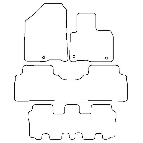 Tailored Car Mats Kia Sorento 7 Seater MPV