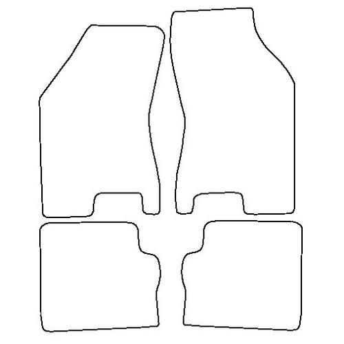 Tailored Car Mats Lancia Delta