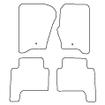 Tailored Car Mats Land Rover Range Rover Sport (Separate Rears) L320