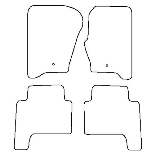 Tailored Car Mats Land Rover Range Rover Sport (Separate Rears) L320