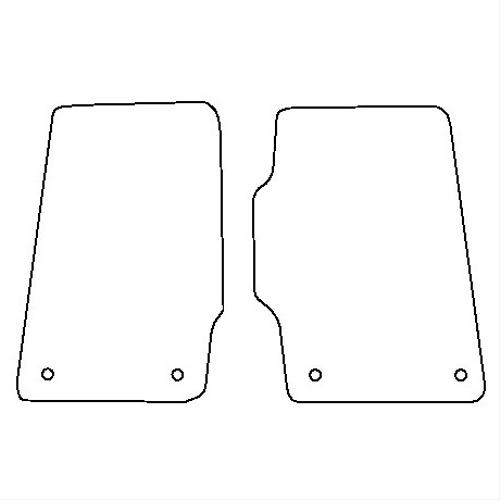 Tailored Car Mats Lotus Elise S2 (111R) - No Passenger Footplate
