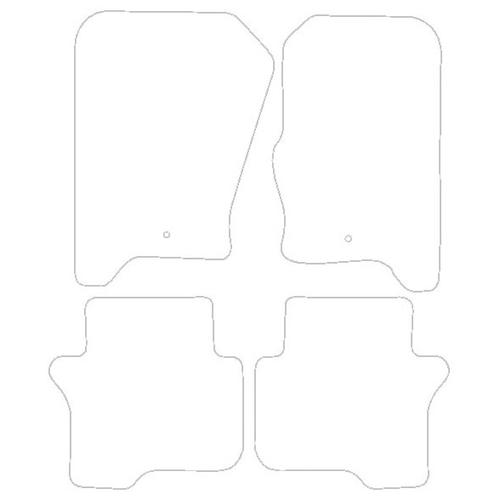 Tailored Car Mats Land Rover Discovery 4 (Fixings Fronts Only)