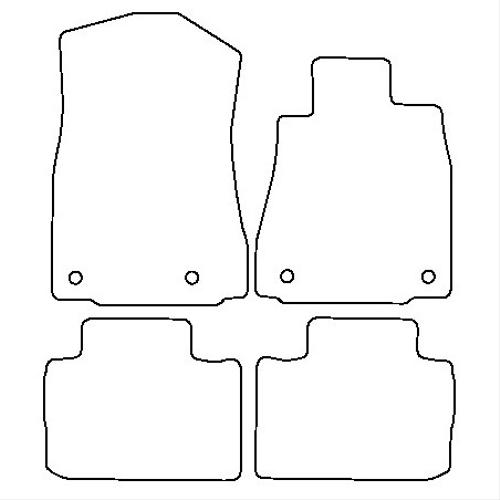 Tailored Car Mats Lexus IS 300H