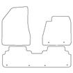 Tailored Car Mats Lexus RX (with Fixing + Rear in One Piece)