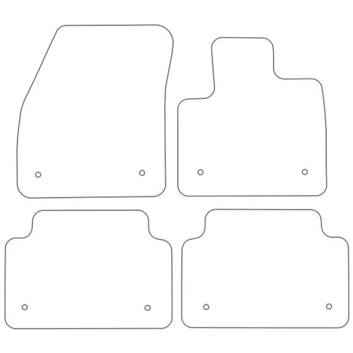 Tailored Car Mats Land Rover Range Rover Evoque L551 Automatic