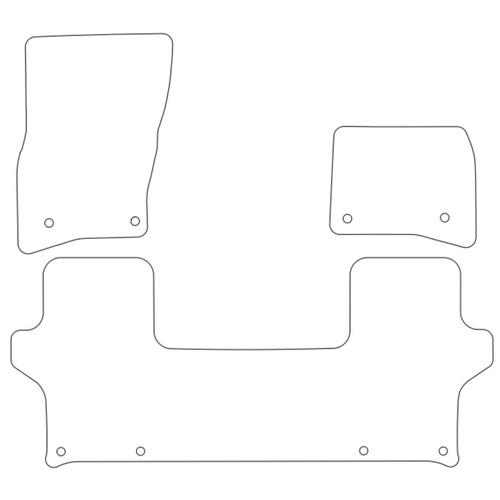 Tailored Car Mats Land Rover Defender L663 90 3dr