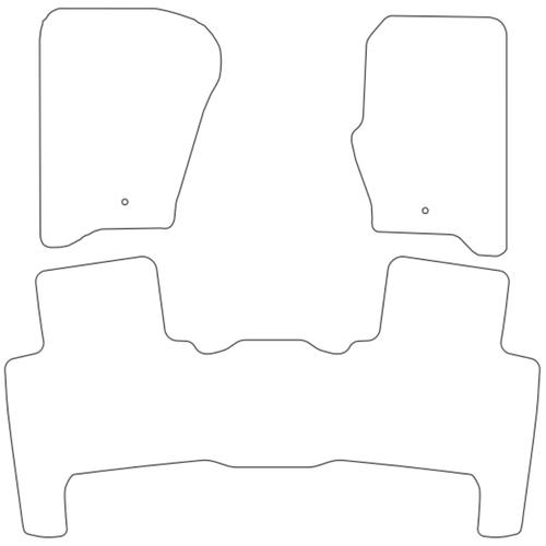 Tailored Car Mats Land Rover Range Rover Sport (One Piece Rear) L320
