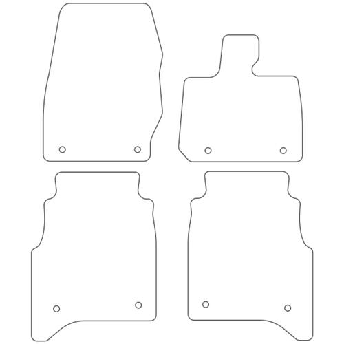 Tailored Car Mats Land Rover Range Rover L460 LWB