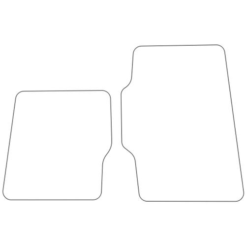 Tailored Car Mats Lotus Exige Series 2 with Passenger Footplate