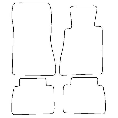 Tailored Car Mats Mercedes 190 (W201) Saloon