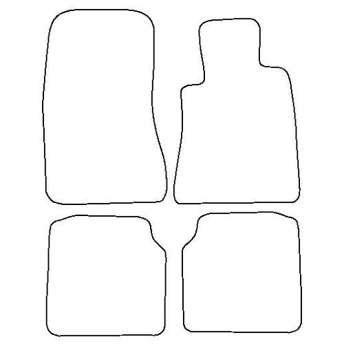 Tailored Car Mats Mercedes S Class (W140) Saloon LWB