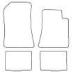 Tailored Car Mats Mercedes SL (R129) 2 Seater
