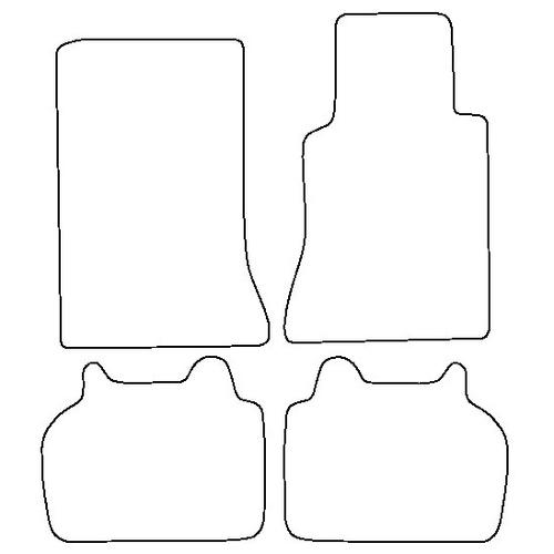 Tailored Car Mats Mercedes E Class (W124) Saloon / Estate