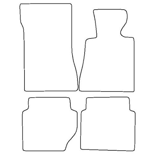 Tailored Car Mats Mercedes E Class (W123) Saloon / Estate