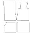 Tailored Car Mats Mercedes E Class (W123) Saloon LWB