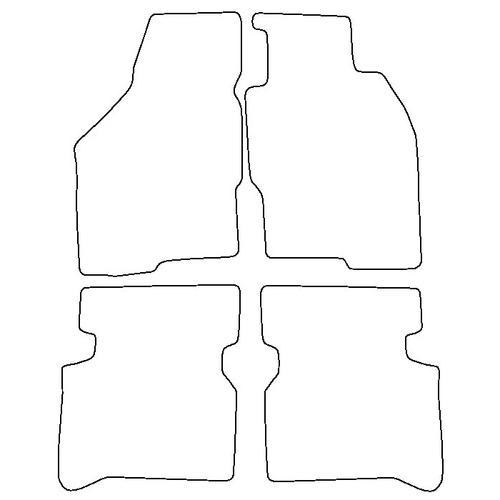 Tailored Car Mats Mitsubishi Galant