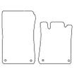 Tailored Car Mats Mercedes SLK (R170) 2 Seater