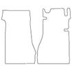 Tailored Car Mats Mercedes SL (R113) 2 Seater Pagoda