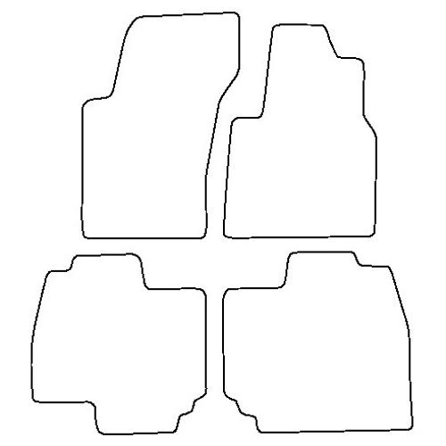 Tailored Car Mats Mercedes M Class (W163) 4WD