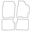 Tailored Car Mats Mazda 323
