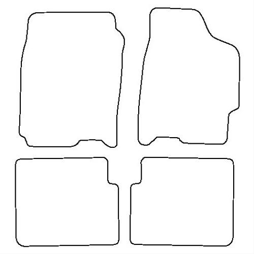 Tailored Car Mats Mazda 323