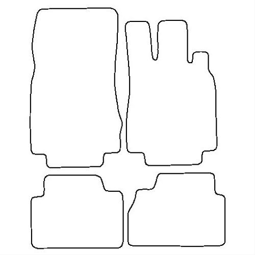 Tailored Car Mats Mercedes S Class (W220) Saloon SWB