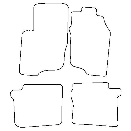 Tailored Car Mats Mitsubishi Colt Spacestar