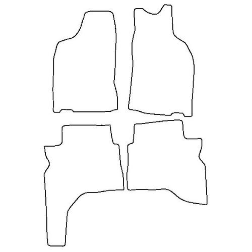 Tailored Car Mats Mitsubishi Challenger