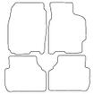 Tailored Car Mats Mazda Premacy