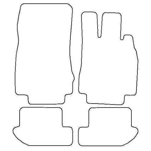 Tailored Car Mats Mercedes CL (W215) Coupe