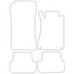 Tailored Car Mats Mercedes CLK (W209) Cabriolet / Coupe