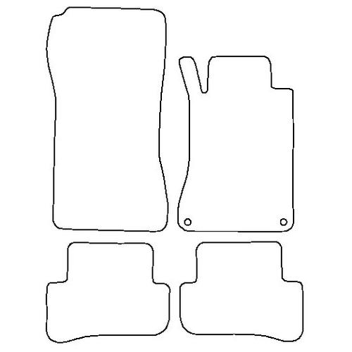 Tailored Car Mats Mercedes C Class (W203) Saloon / Estate