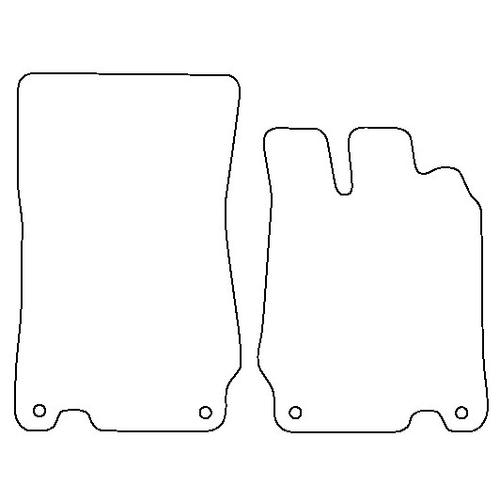 Tailored Car Mats Mercedes SL (R230) 2 Seater