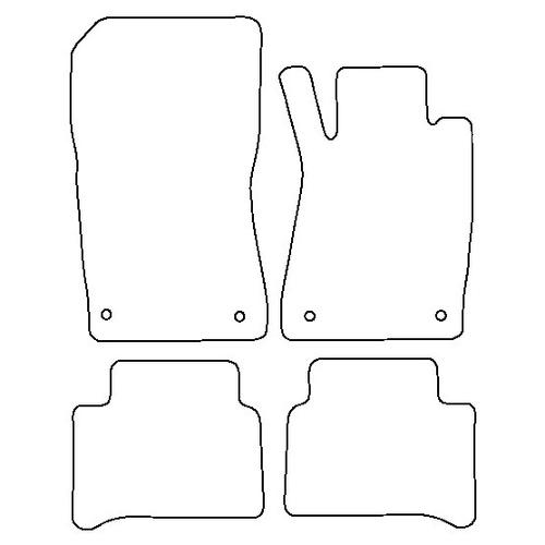 Tailored Car Mats Mercedes E Class (W211) Saloon / Estate