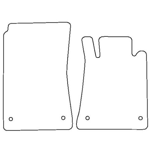 Tailored Car Mats Mercedes SLK (R171) 2 Seater
