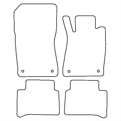 Tailored Car Mats Mercedes CLS (W219)